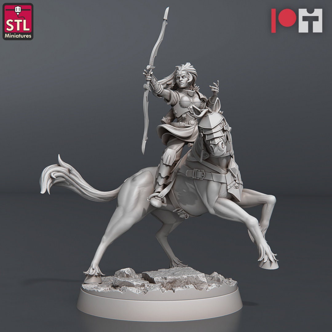 Pack JDR Chasseurs De Dragons STL Miniatures Impression 3D