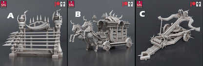 Pack JDR Chasseurs De Dragons STL Miniatures Impression 3D