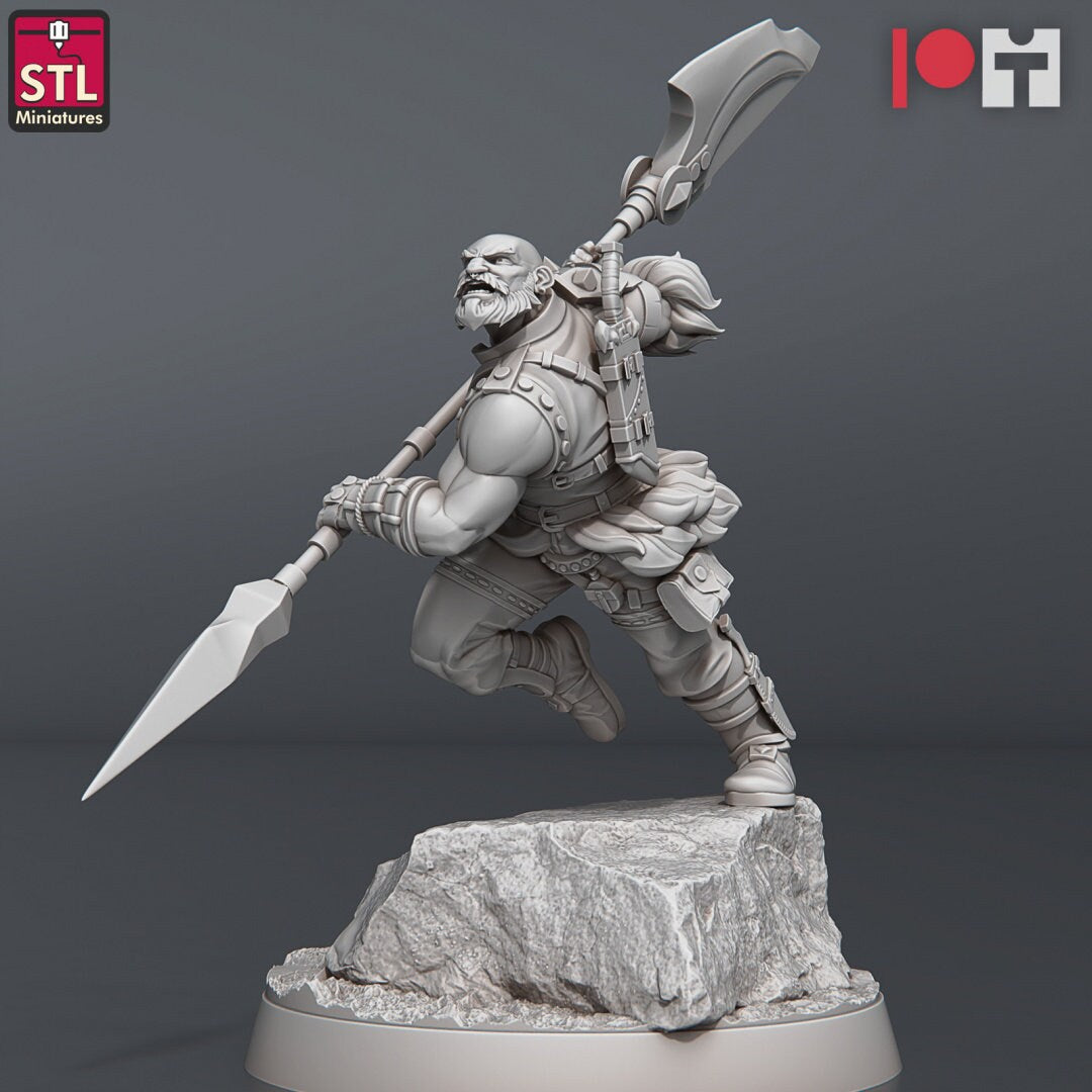 Pack JDR Chasseurs De Dragons STL Miniatures Impression 3D