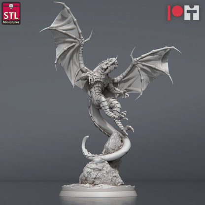 Pack JDR Chasseurs De Dragons STL Miniatures Impression 3D