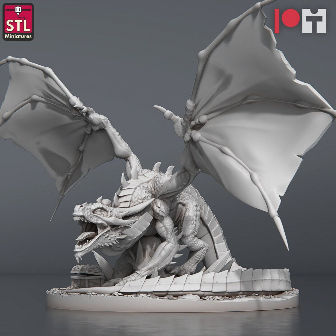 Pack JDR Chasseurs De Dragons STL Miniatures Impression 3D