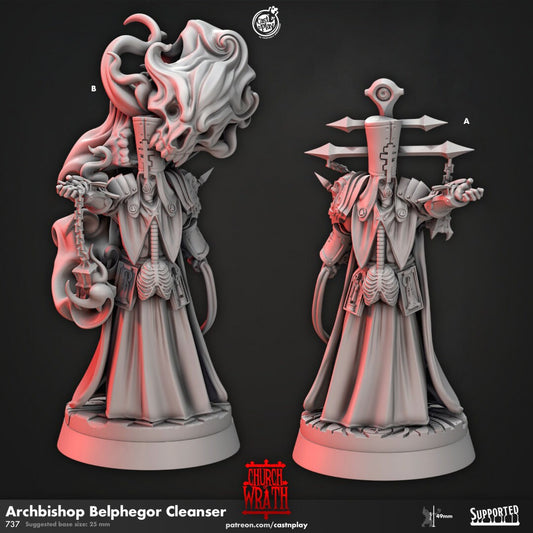 Figurine JDR Cultiste Archevêques Pack Cast N Play Impression 3D