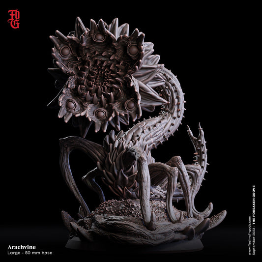 Figurine JDR Plante Tueuse Flesh OF Gods Impression 3D
