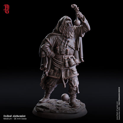 Figurine JDR Alchimiste Flesh Of Gods Impression 3D