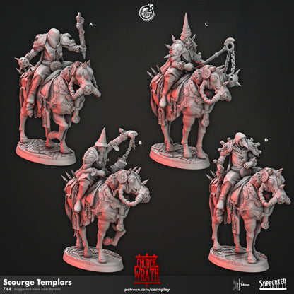 Figurine JDR Cultiste Cavalier Cast N Play Impression 3D