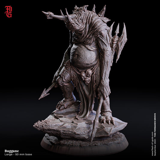 Figurine JDR rhinoceros-garou Flesh OF Gods Impression 3D