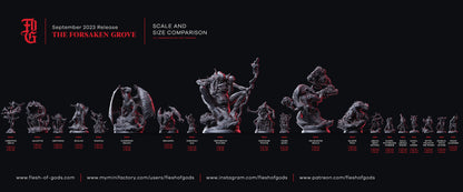 Figurine JDR Shaman Flesh Of Gods Impression 3D