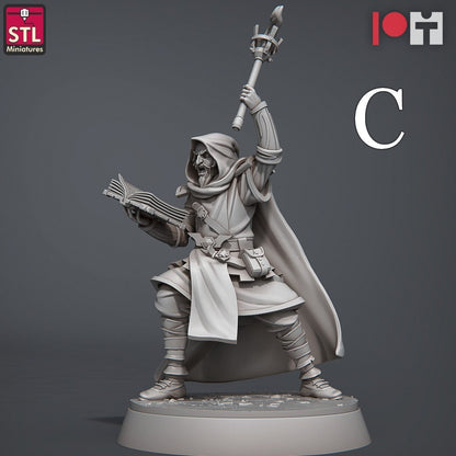 Pack JDR Inquisiteurs STL Miniatures Impression 3D