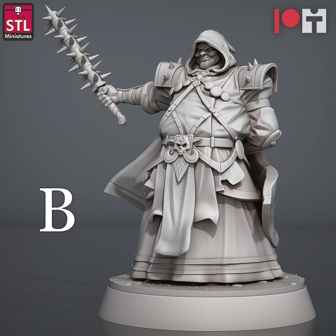 Pack JDR Inquisiteurs STL Miniatures Impression 3D