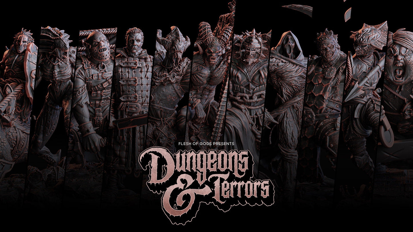 Figurine JDR Clerc Flesh Of Gods Impression 3D