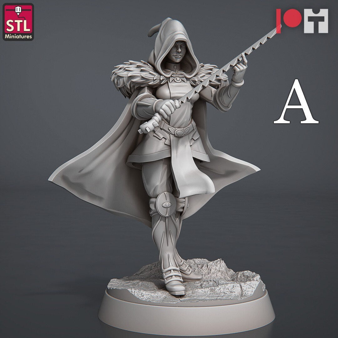 Pack JDR Inquisiteurs STL Miniatures Impression 3D