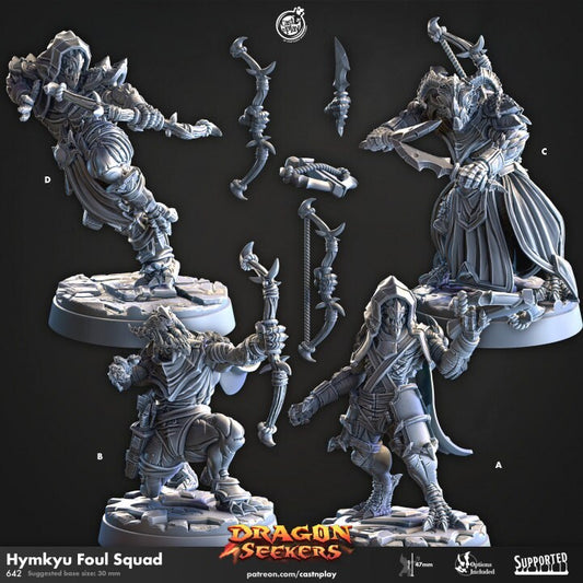 Figurine JDR Drakeide Fouls Cast N Play Impression 3D