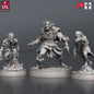 Figurine JDR Goules PACK STL Miniatures Impression 3D