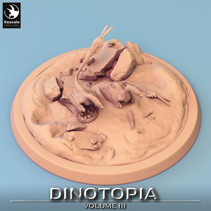 Figurine JDR Pack Vélociraptor Rescale Miniatures Impression 3D