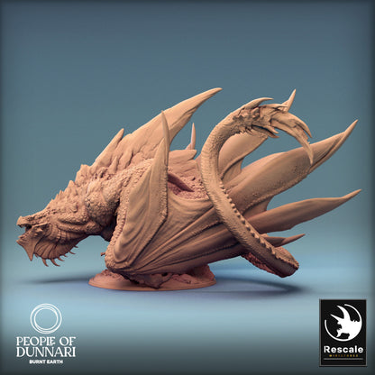Figurine Jdr Wyverne des Sables Rescale Miniatures Impression 3D