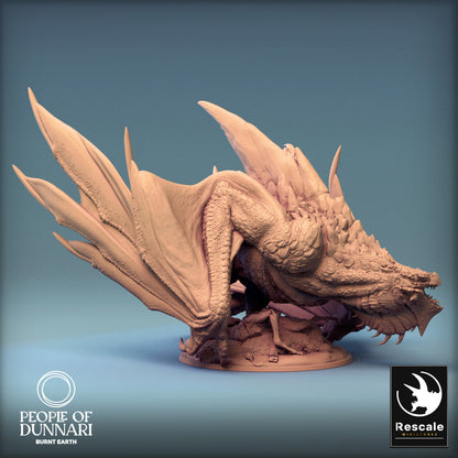 Figurine Jdr Wyverne des Sables Rescale Miniatures Impression 3D