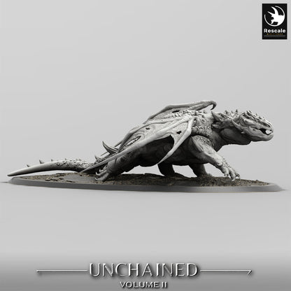 Figurine Jdr Dragon Volcanique Rescale Miniatures Impression 3D