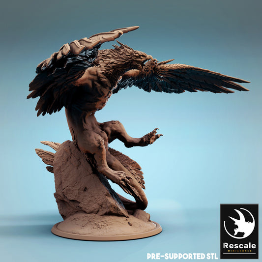 Figurine JDR Rukh Pack Rescale Miniatures Impression 3D