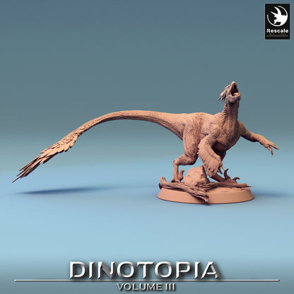 Figurine JDR Wargame Pyroraptors Pack Rescale Miniatures Impression 3D