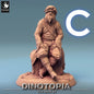 Figurine JDR Wargame Pack Guilde Caravane Rescale Miniatures Impression 3D