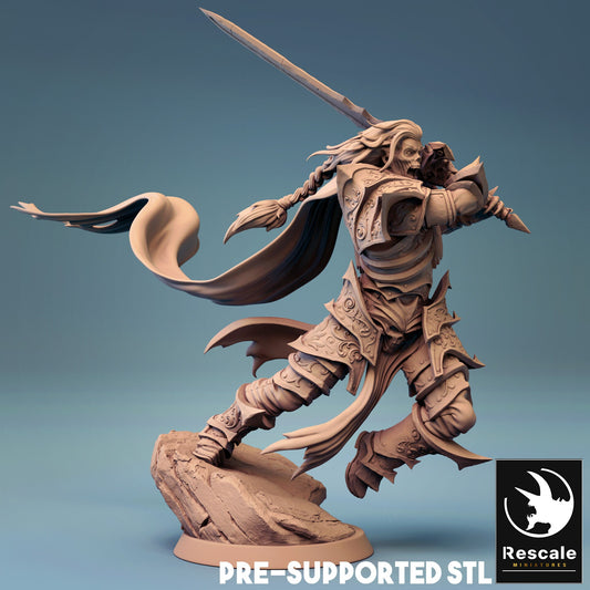 Figurine JDR Necromancien 1 Rescale Miniatures Impression 3D