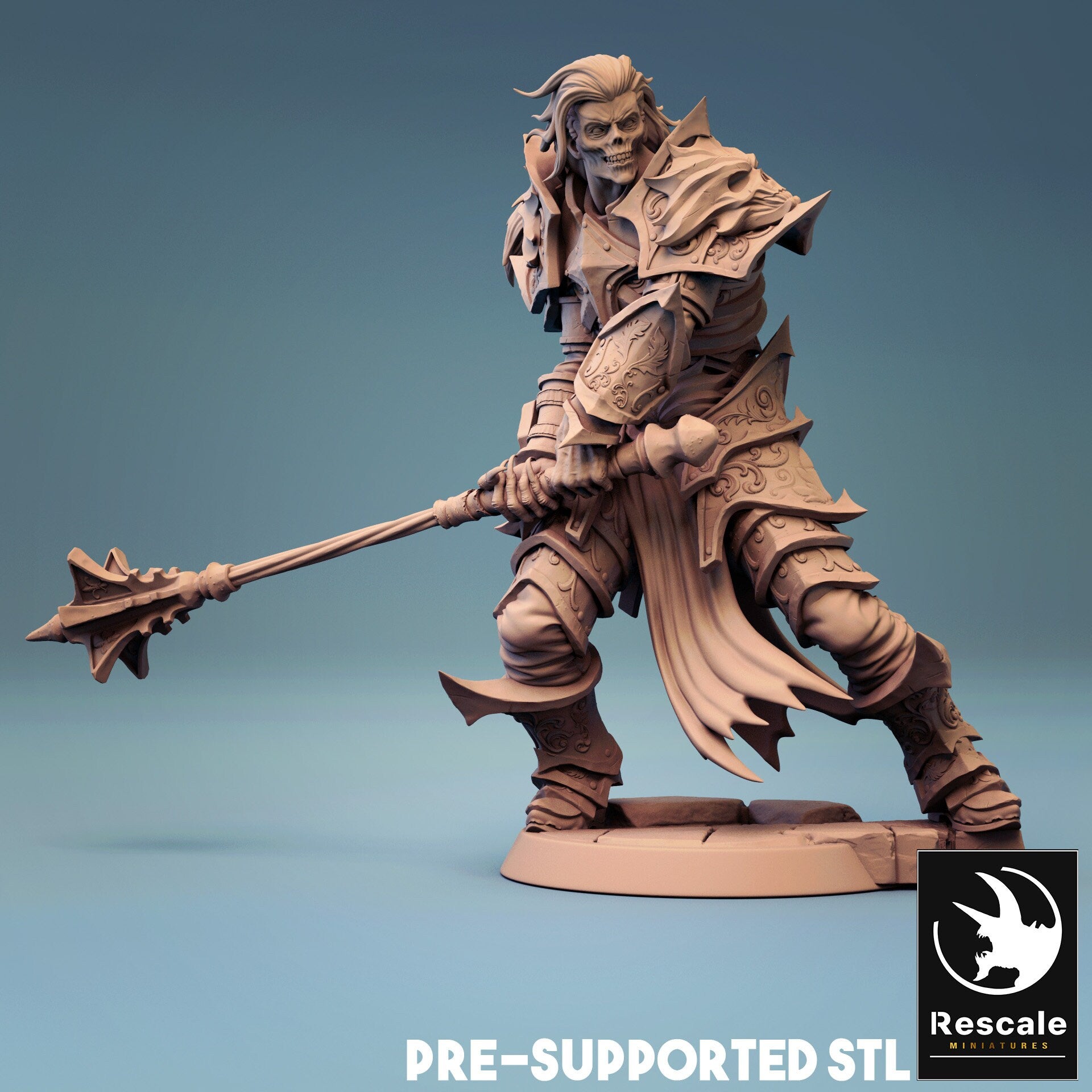 Figurine JDR Nécrophage Rescale Miniatures Impression 3D