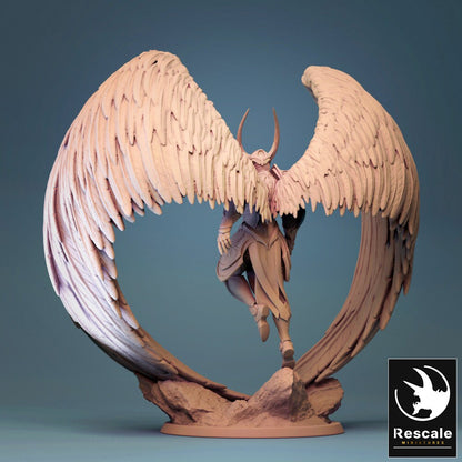 Figurine jdr Guerrier Celeste Rescale Miniatures Impression 3D