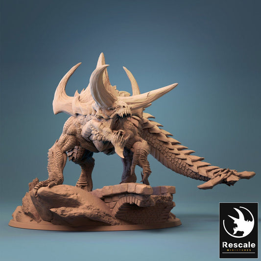 Figurine JDR Tarrasque 1 Rescale Miniatures Impression 3D
