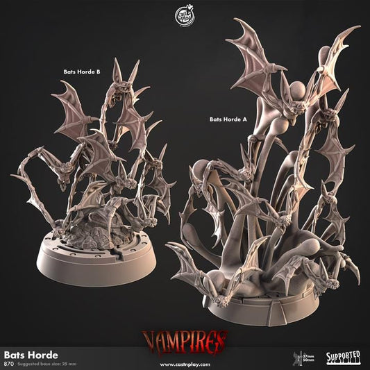 Figurine JDR Nuée de Chauve-Souris Cast N Play Impression 3D