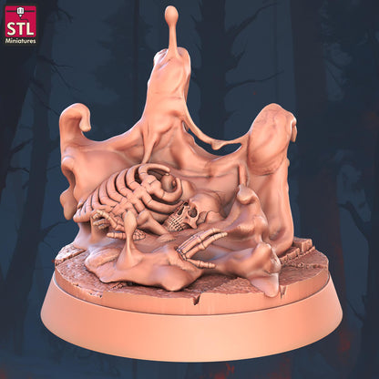 Pack Slimes/Cube gélatineux STL Miniatures Impression 3D