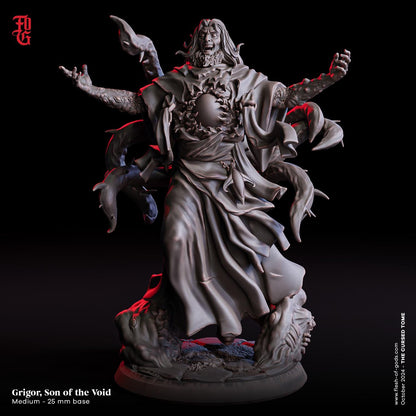 Figurine JDR Cultiste Grigor Flesh Of Gods Impression 3D
