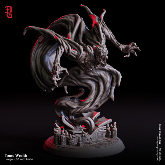 Figurine JDR Tome Wraith Flesh Of Gods Impression 3D