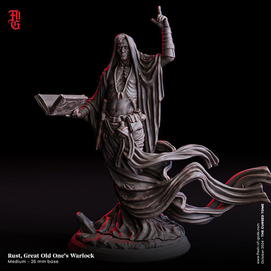 Figurine JDR Occultiste Humain Flesh Of Gods Impression 3D