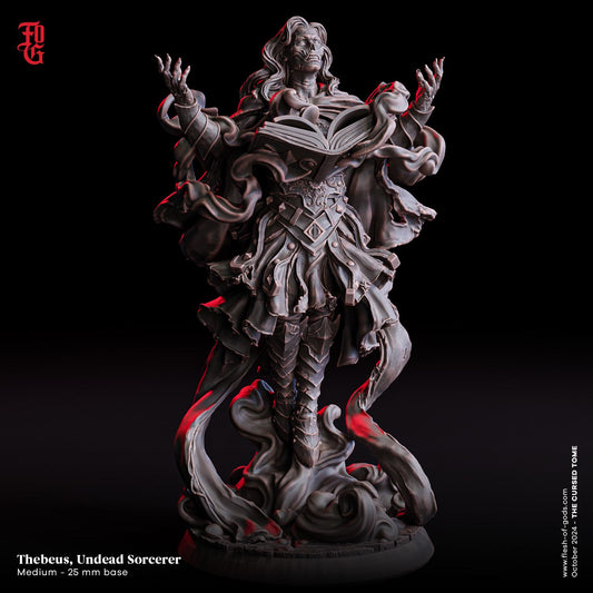 Figurine JDR Ensorceleur Thebeus Flesh Of Gods Impression 3D