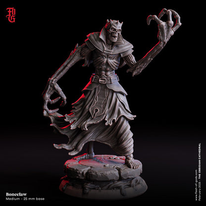 Figurine JDR Monstre Griffe d'OS Flesh Of Gods Impression 3D