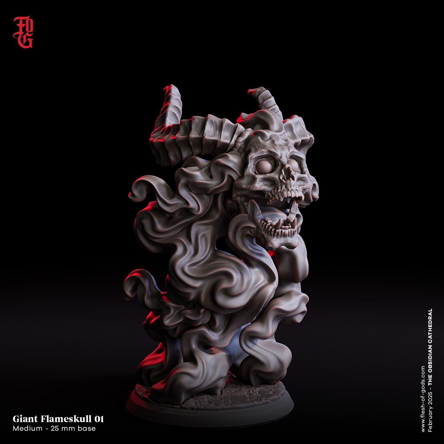 Figurine JDR Pack Crane-Feu Flesh Of Gods Impression 3D