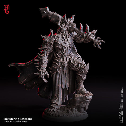 Figurine JDR Revenant Fumant Flesh Of Gods Impression 3D