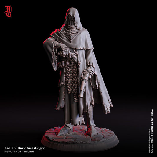 Figurine JDR Gunslinger Flesh Of Gods Impression 3D