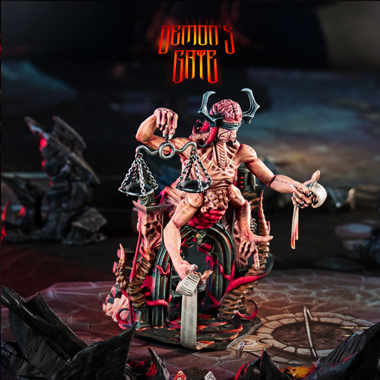 Figurine JDR Archdémon de la porte CastnPlay Impression 3D