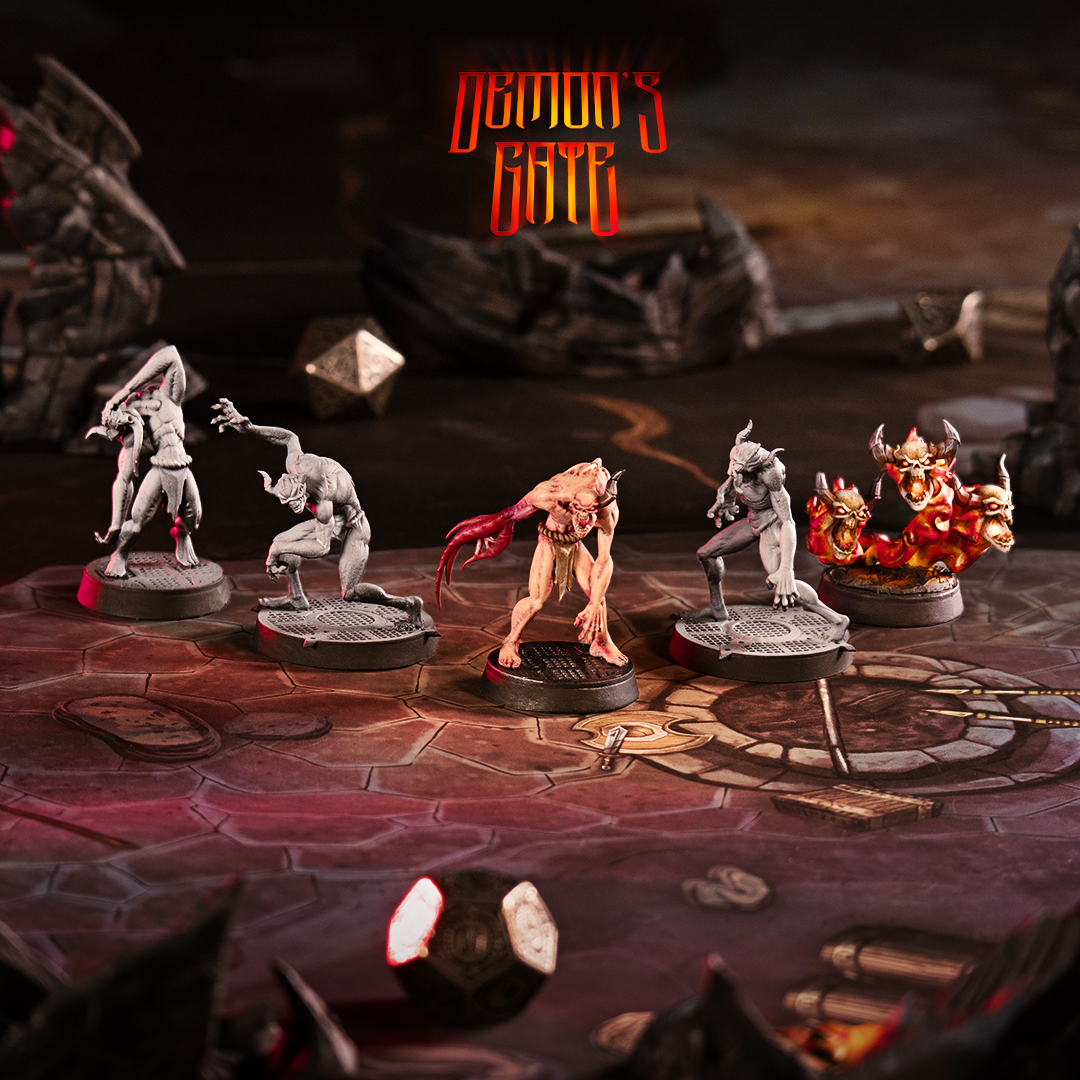 Figurine JDR Démons Infernaux CastnPlay Impression 3D