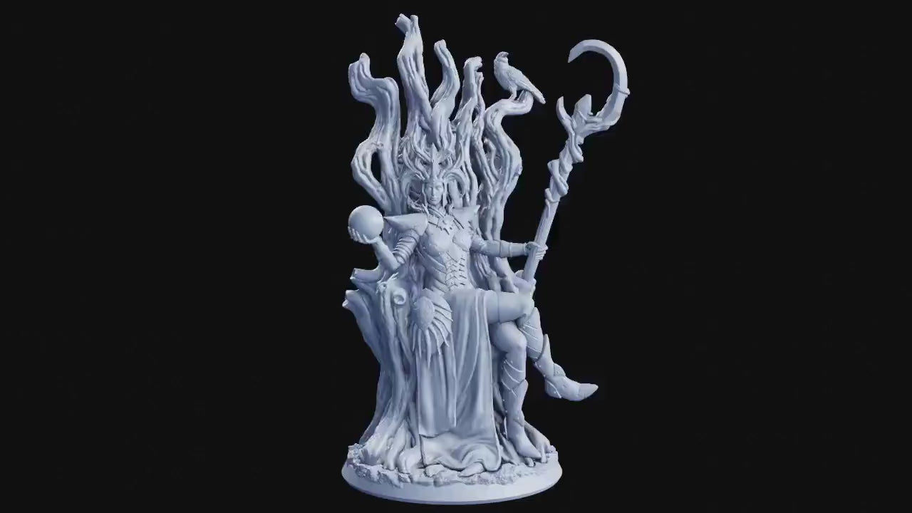 Figurine JDR Reine Fée Flesh Of Gods Impression 3D