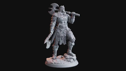 Figurine Humain Barbare Flesh Of Gods Impression 3D