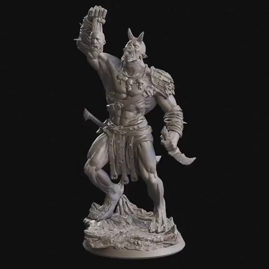 Figurine Demon Serviteur de Mogoth 02 Flesh Of Gods Impression 3D