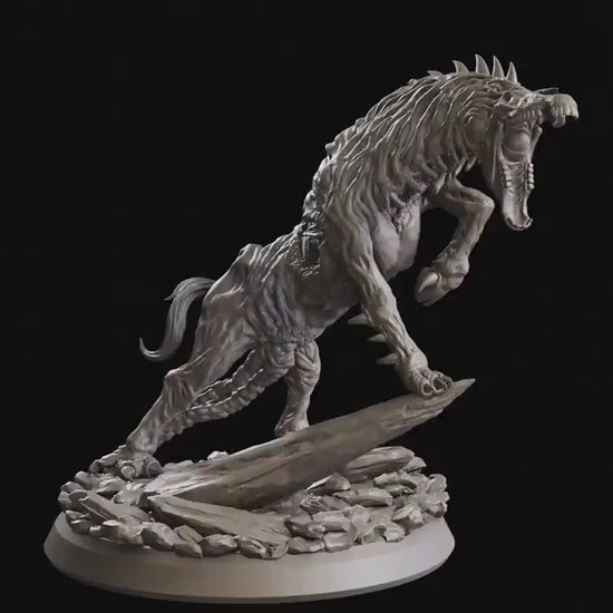 Figurine Cheval Corrompu Flesh Of Gods Impression 3D