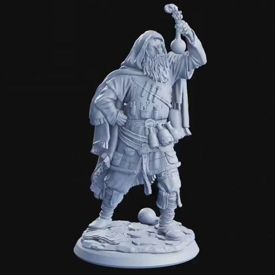 Figurine JDR Alchimiste Flesh Of Gods Impression 3D