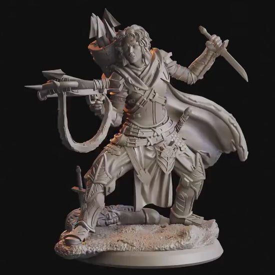 Figurine JDR Chasseur de parasite Flesh Of Gods Impression 3D