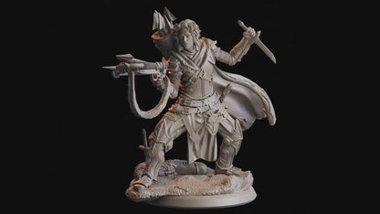 Figurine JDR Chasseur de parasite Flesh Of Gods Impression 3D