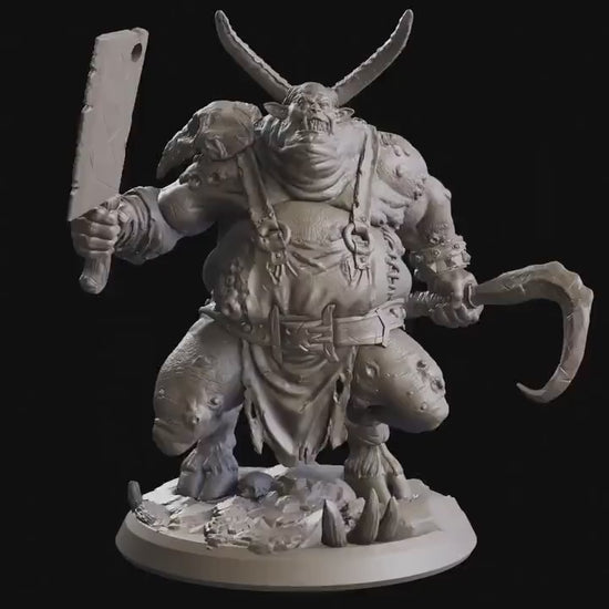 Figurine Diable Boucher 02 Flesh Of Gods Impression 3D