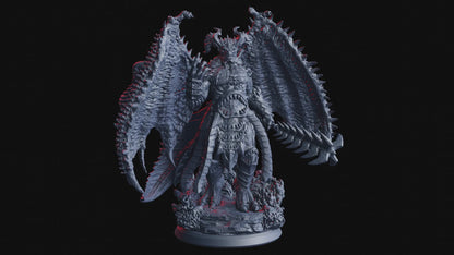 Figurine JDR – Démon Englouti Flesh Of Gods – Impression 3D