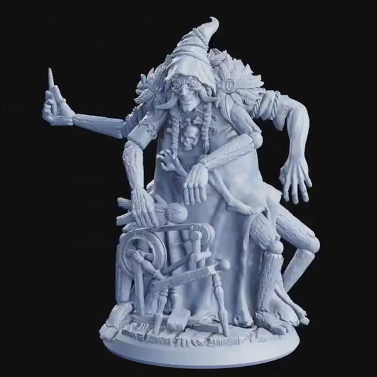 Figurine JDR Guenaude Marionnettiste Flesh Of Gods Impression 3D